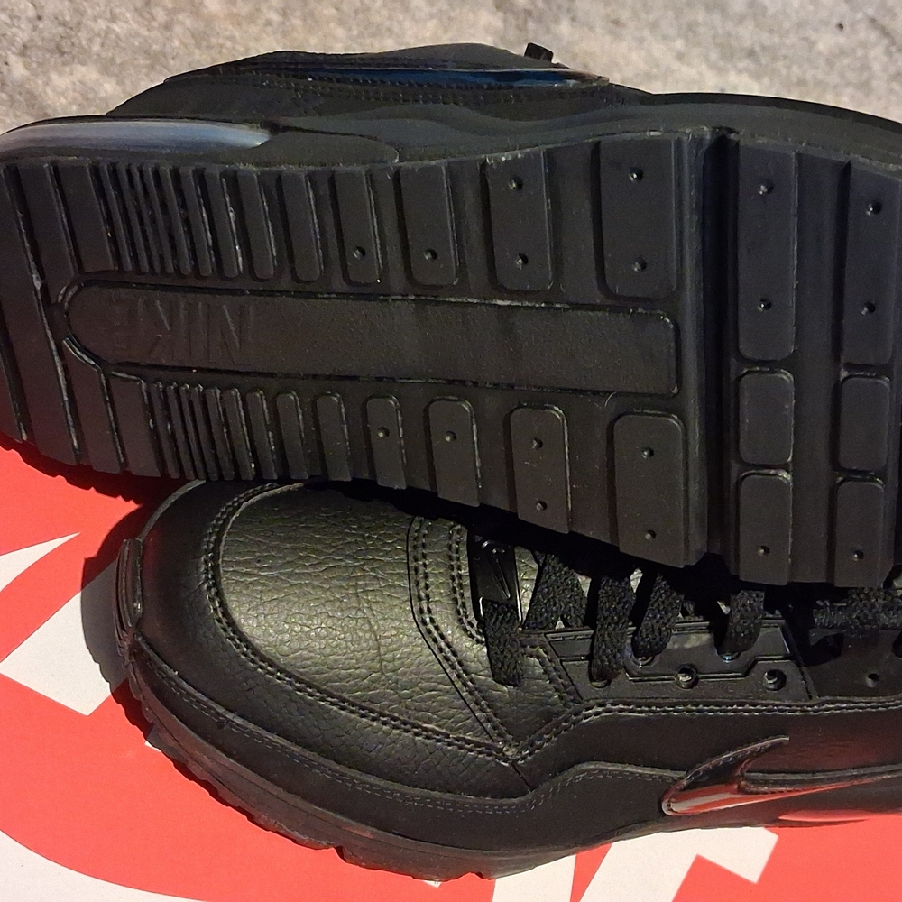 Nike Air Max Limited 3 Triple Black Size 10m - Picture 7 of 7